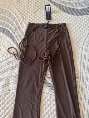 White Fox Boutique Brown Wide Leg Pants